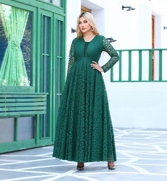 لباس مجلسی و شب ماکسی مدل دلینا