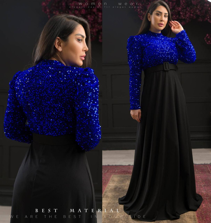 لباس مجلسی و شب ماکسی مدل شکیرا