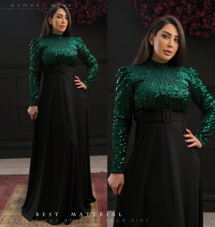 لباس مجلسی و شب ماکسی مدل شکیرا