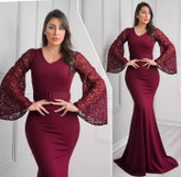 لباس مجلسی و شب ماکسی مدل ساینا