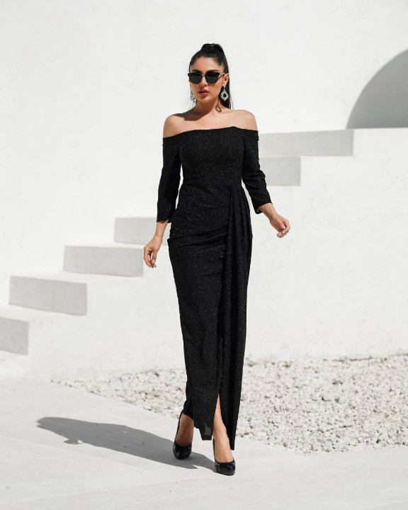 لباس مجلسی و شب ماکسی مدل درنا