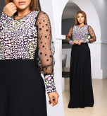 لباس مجلسی و شب ماکسی مدل شهیاد