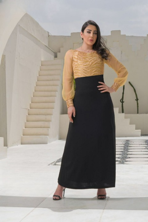 لباس مجلسی و شب ماکسی مدل گونش