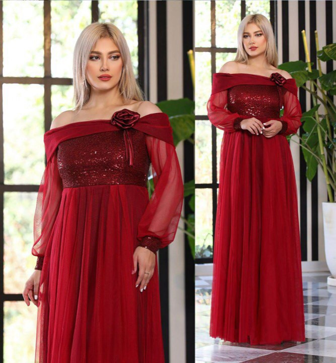 لباس مجلسی و شب ماکسی مدل ریتا