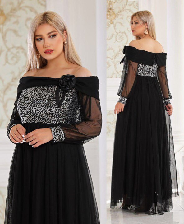 لباس مجلسی و شب ماکسی مدل ریتا