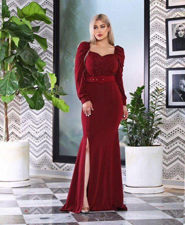 لباس مجلسی و شب ماکسی مدل شمیم