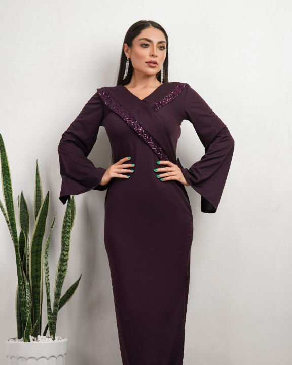 لباس مجلسی و شب ماکسی مدل الین