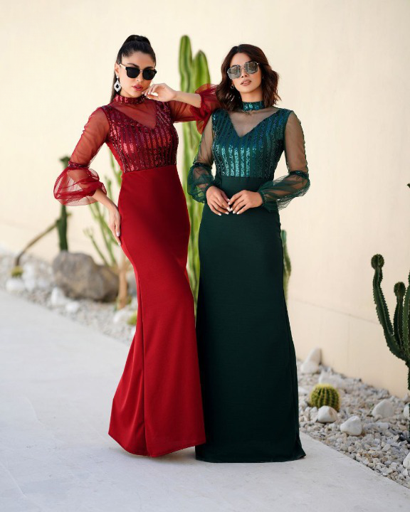 لباس مجلسی و شب ماکسی مدل دانیا