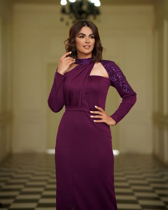 باس مجلسی و شب ماکسی مدل سما