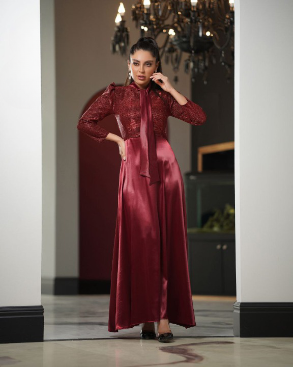 لباس مجلسی و شب ماکسی مدل طناز