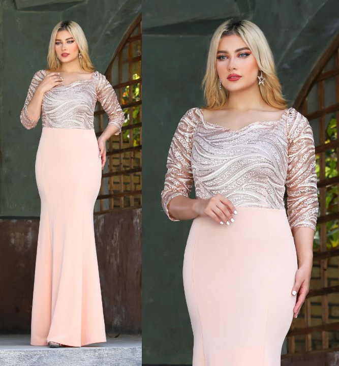 لباس مجلسی و شب ماکسی مدل آدرینا