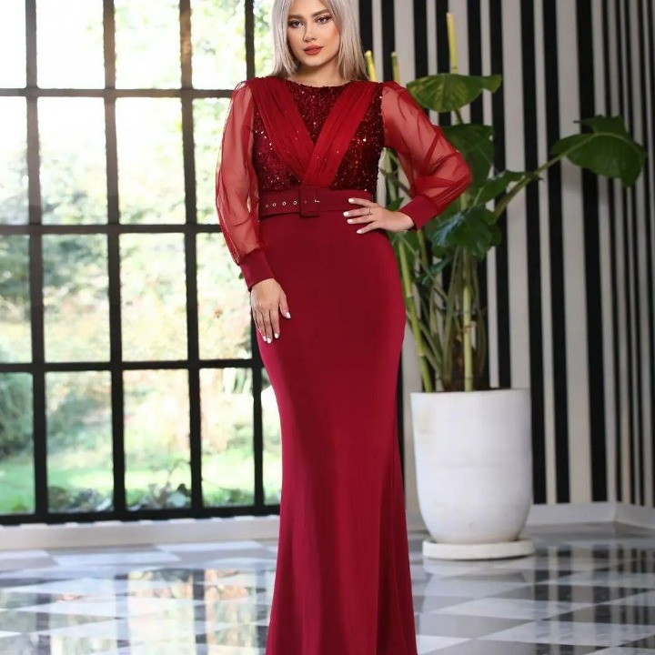 لباس مجلسی و شب ماکسی مدل پردیس