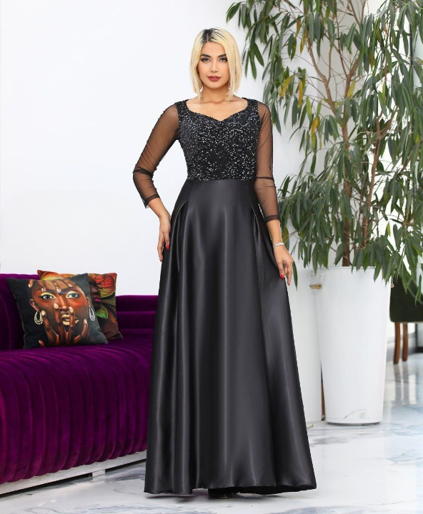 لباس مجلسی و شب ماکسی مدل آریانا