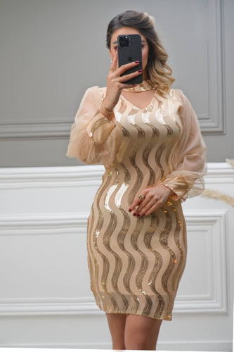 لباس مجلسی و شب کوتاه مدل مایکل