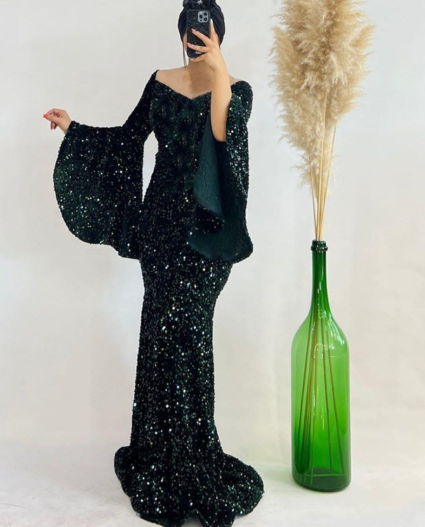 لباس مجلسی و شب ماکسی مدل مارگاریتا