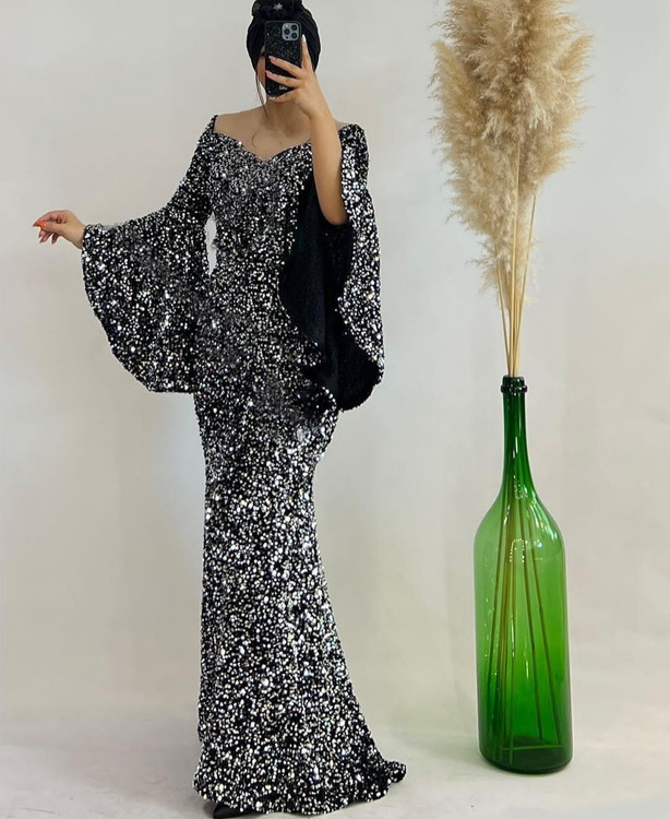 لباس مجلسی و شب ماکسی مدل مارگاریتا