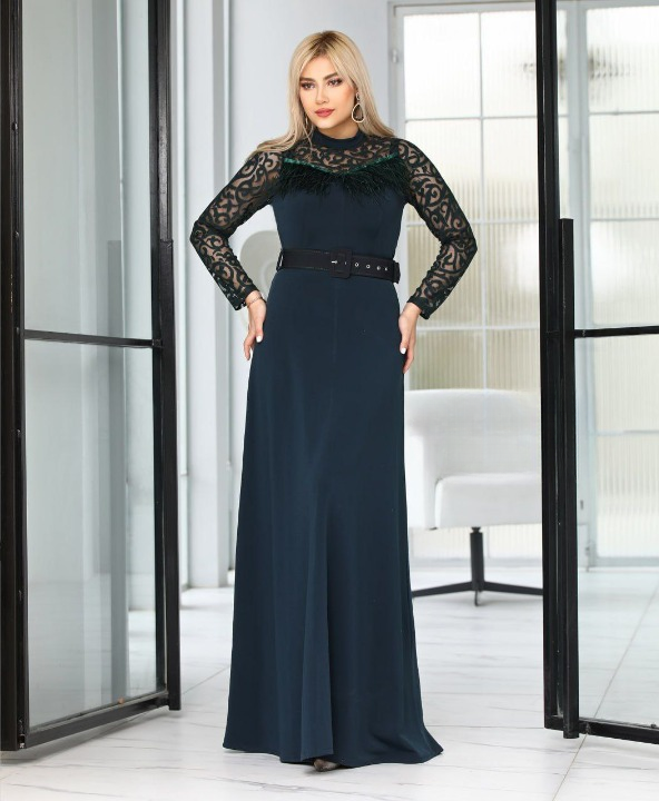 لباس مجلسی و شب ماکسی مدل پرنیا