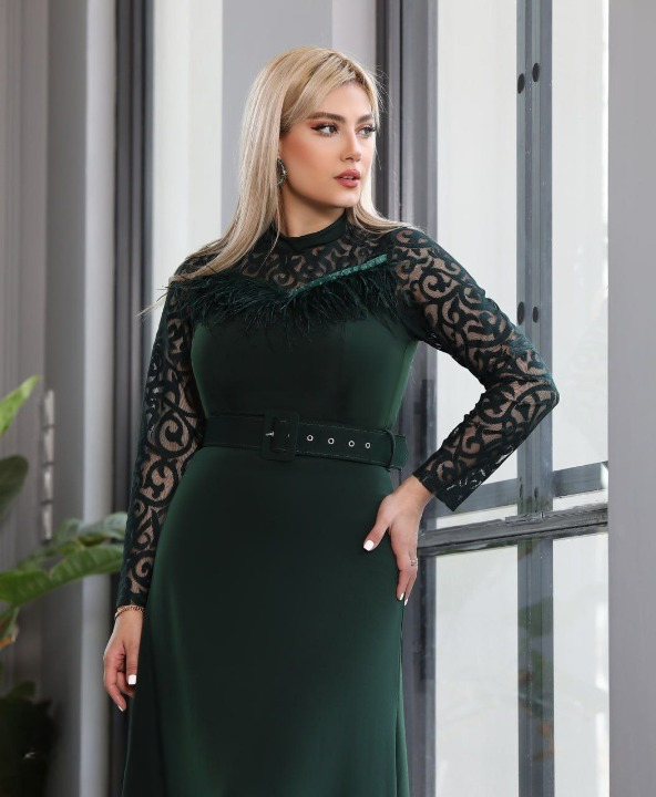 لباس مجلسی و شب ماکسی مدل پرنیا