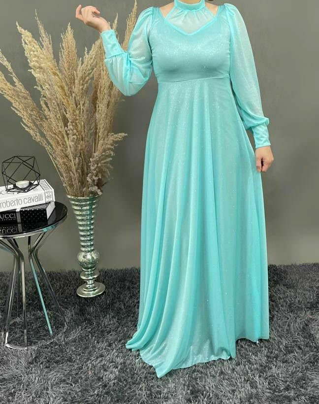 لباس مجلسی و شب ماکسی مدل نیکا