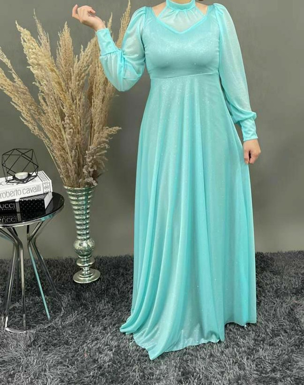 لباس مجلسی و شب ماکسی مدل نیکا