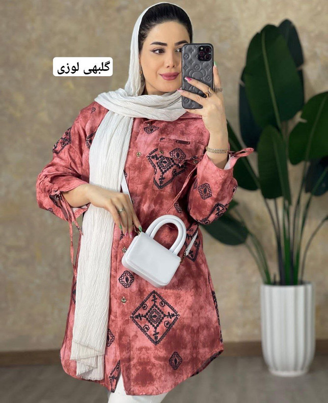 شومیز مانتو زنانه مدل 53007