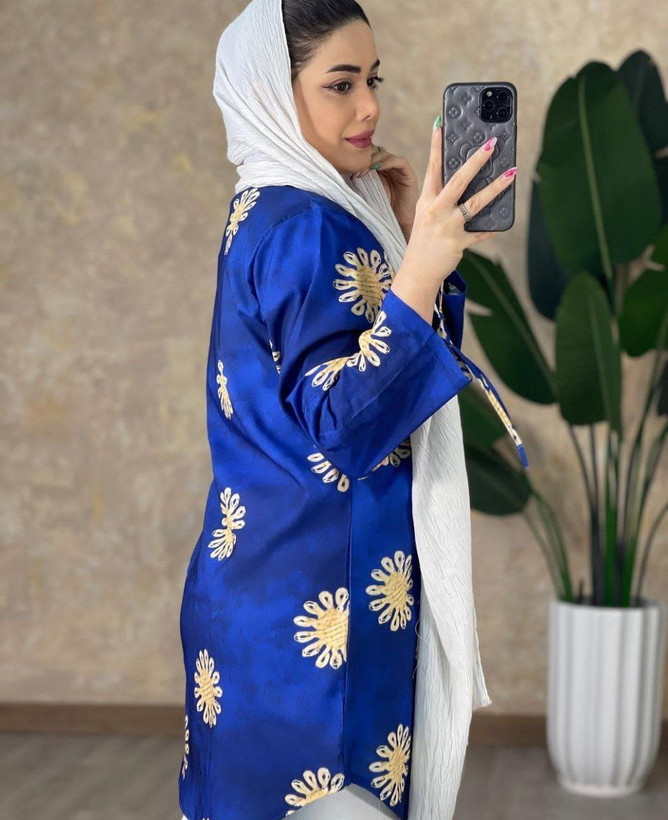 شومیز مانتو زنانه مدل 53007