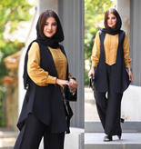 3تیکه بلوز شلوار رویه زنانه مدل عصرا