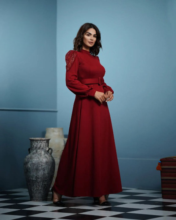 لباس مجلسی و شب ماکسی مدل آیدا 2