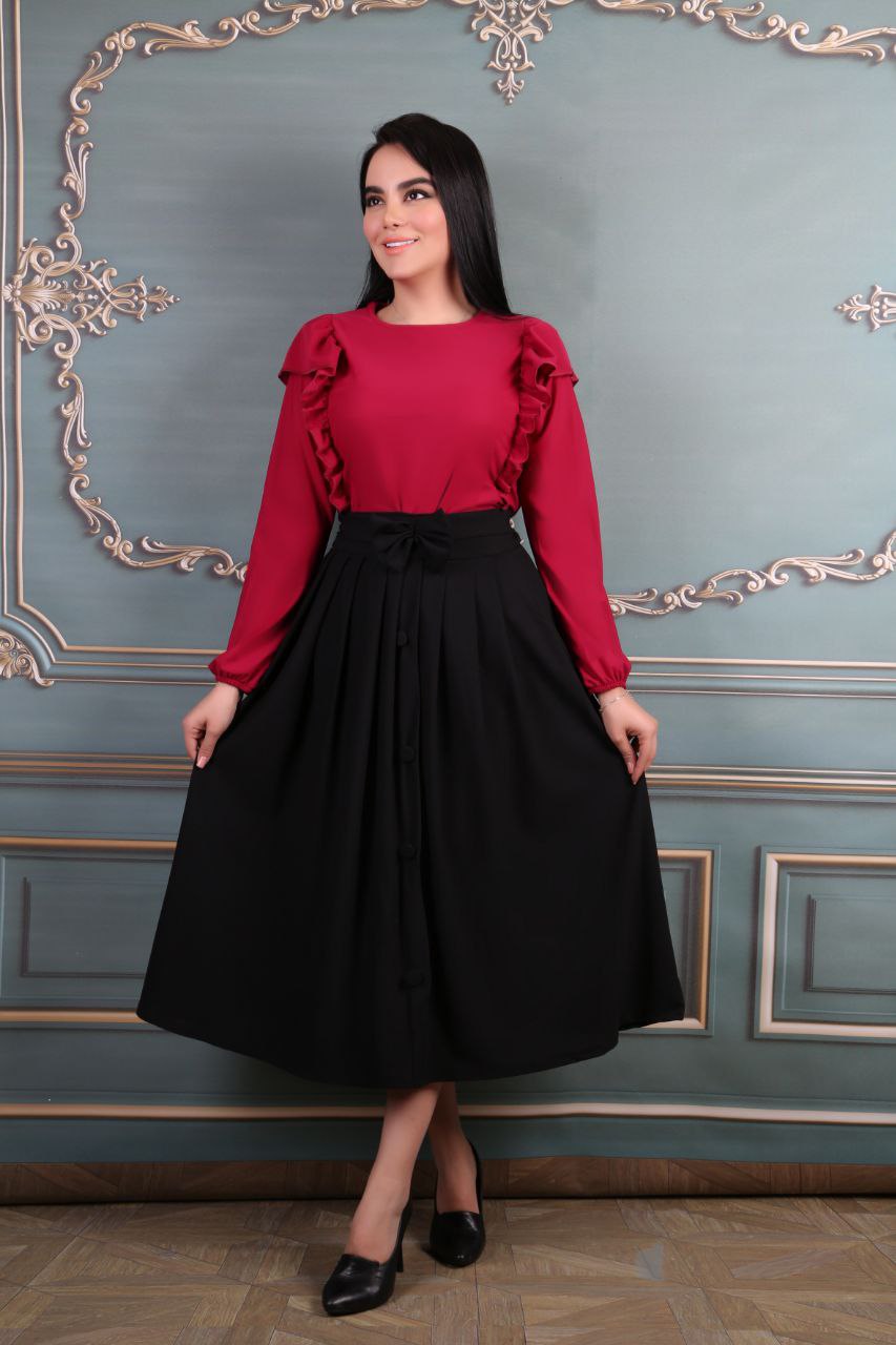 شومیز دامن زنانه مدل رز