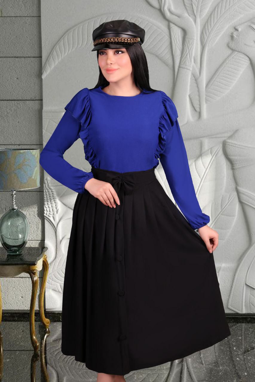 شومیز دامن زنانه مدل رز