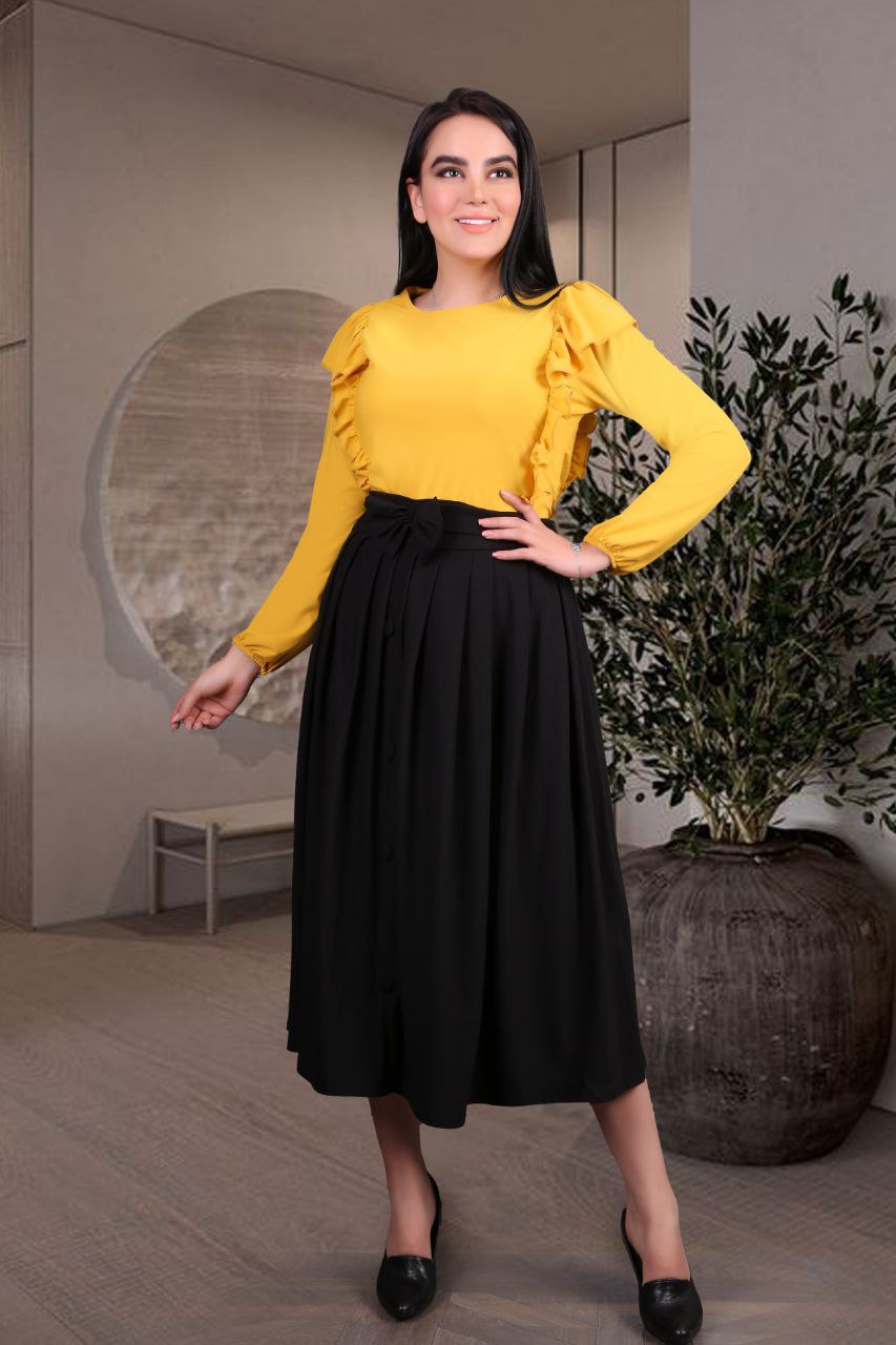 شومیز دامن زنانه مدل رز