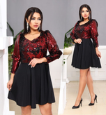 لباس مجلسی و عروسکی کوتاه مدل آنیا