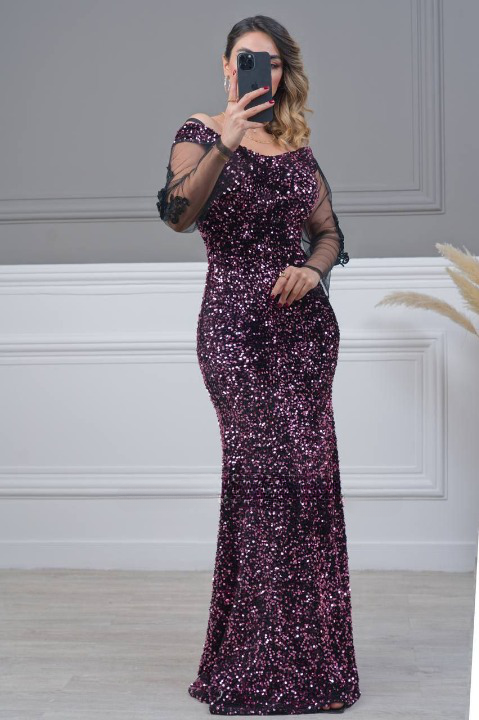 لباس مجلسی و شب ماکسی مدل هلما