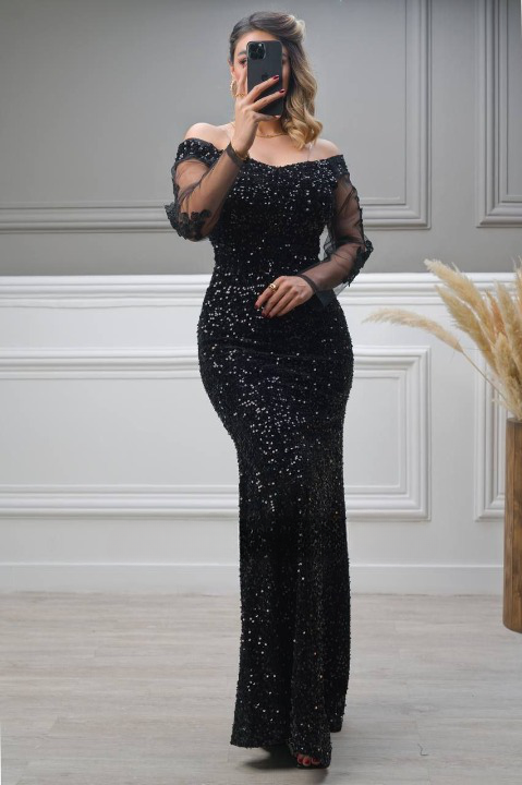 لباس مجلسی و شب ماکسی مدل هلما