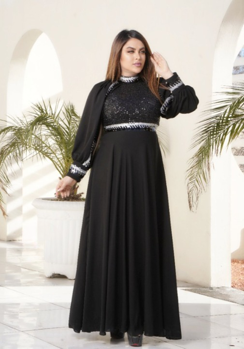 لباس مجلسی و شب ماکسی مدل باران1