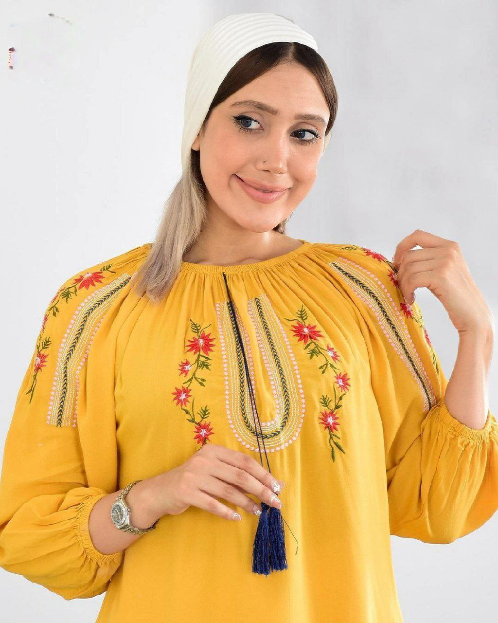 شومیز مجلسی و اسپرت زنانه مدل گلدوزی 47