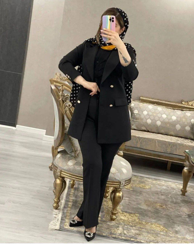 کت و شلوار مجلسی و اسپرت زنانه مدل ثمین
