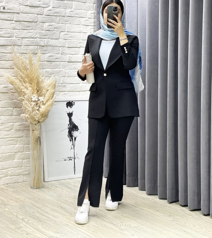 کت و شلوار مجلسی زنانه مدل ساغر