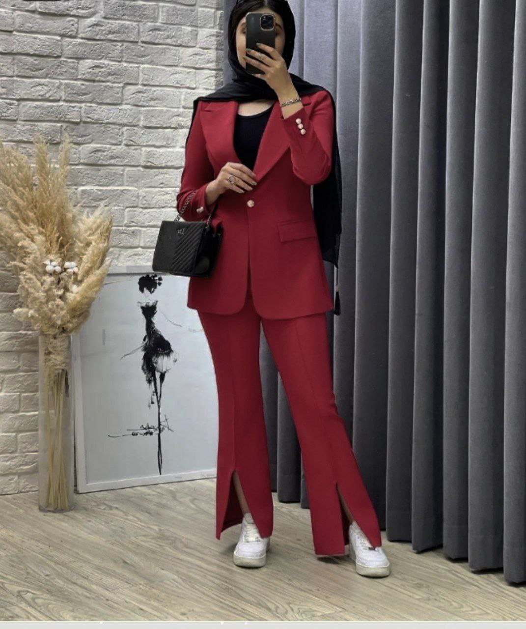 کت و شلوار مجلسی زنانه مدل ساغر