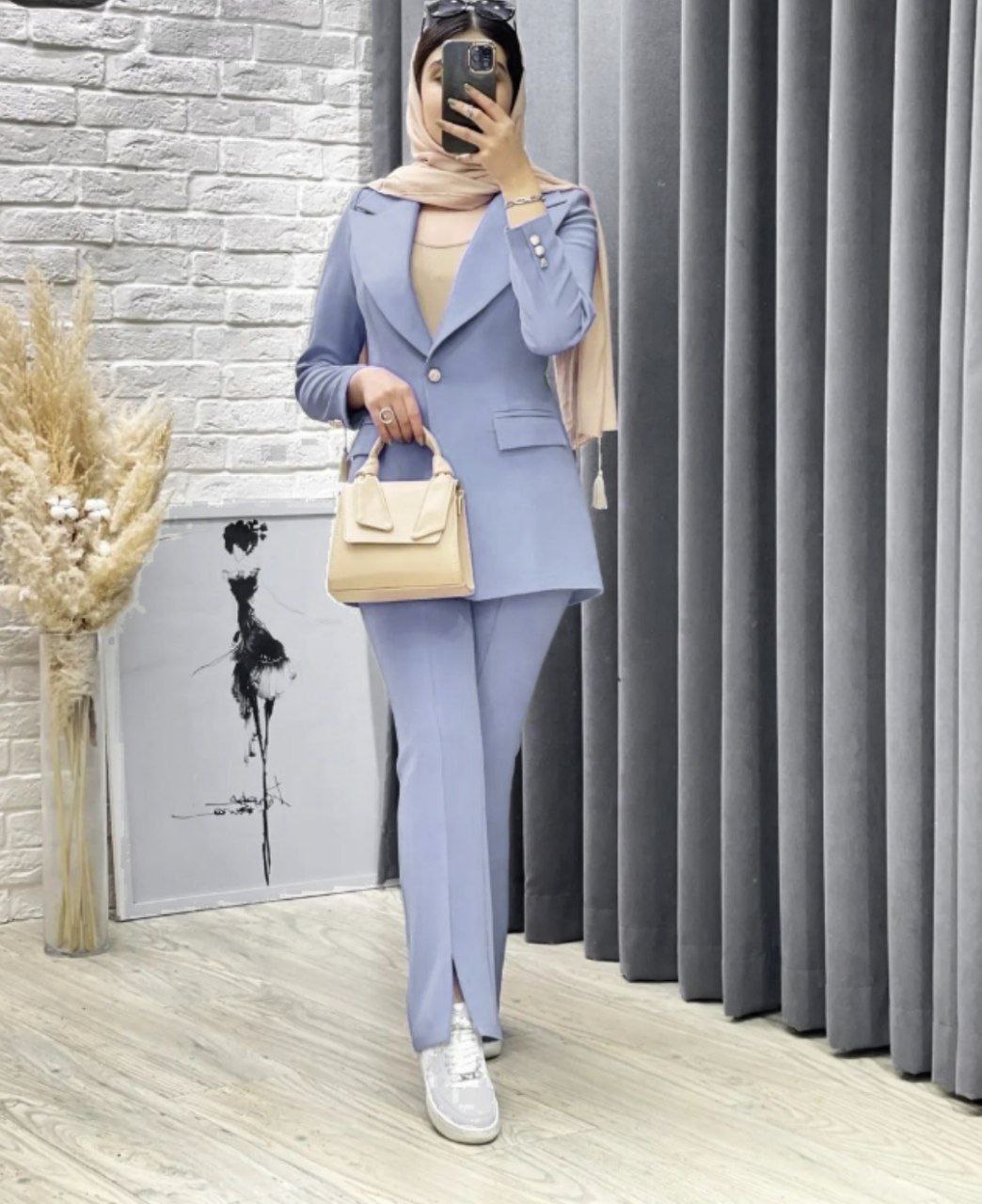 کت و شلوار مجلسی زنانه مدل ساغر