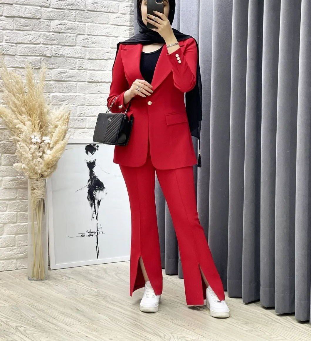 کت و شلوار مجلسی زنانه مدل ساغر