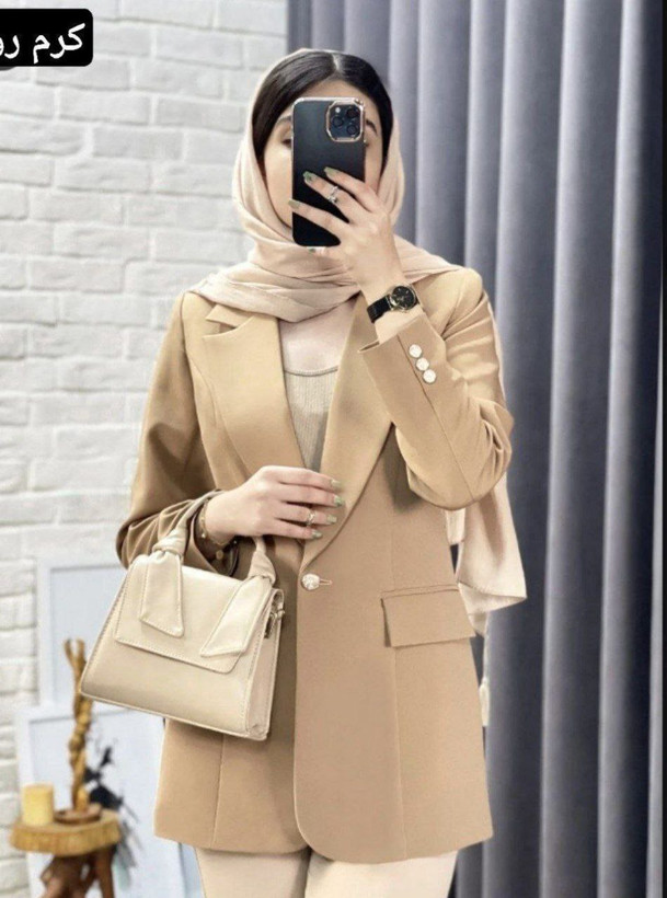 کت و شلوار مجلسی زنانه مدل ساغر