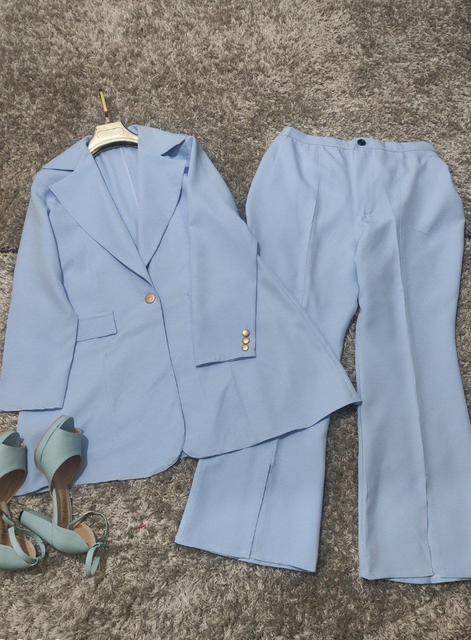 کت و شلوار مجلسی زنانه مدل ساغر