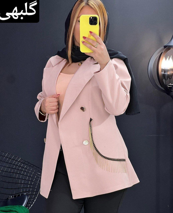 کت مزونی مجلسی زنانه مدل زنجیری