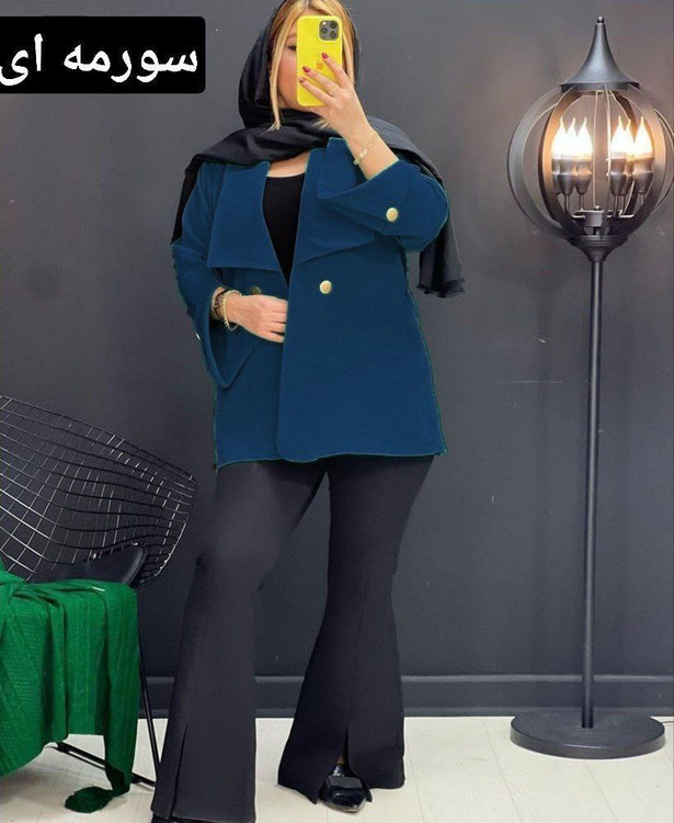 مانتو مجلسی زنانه مدل نجمه