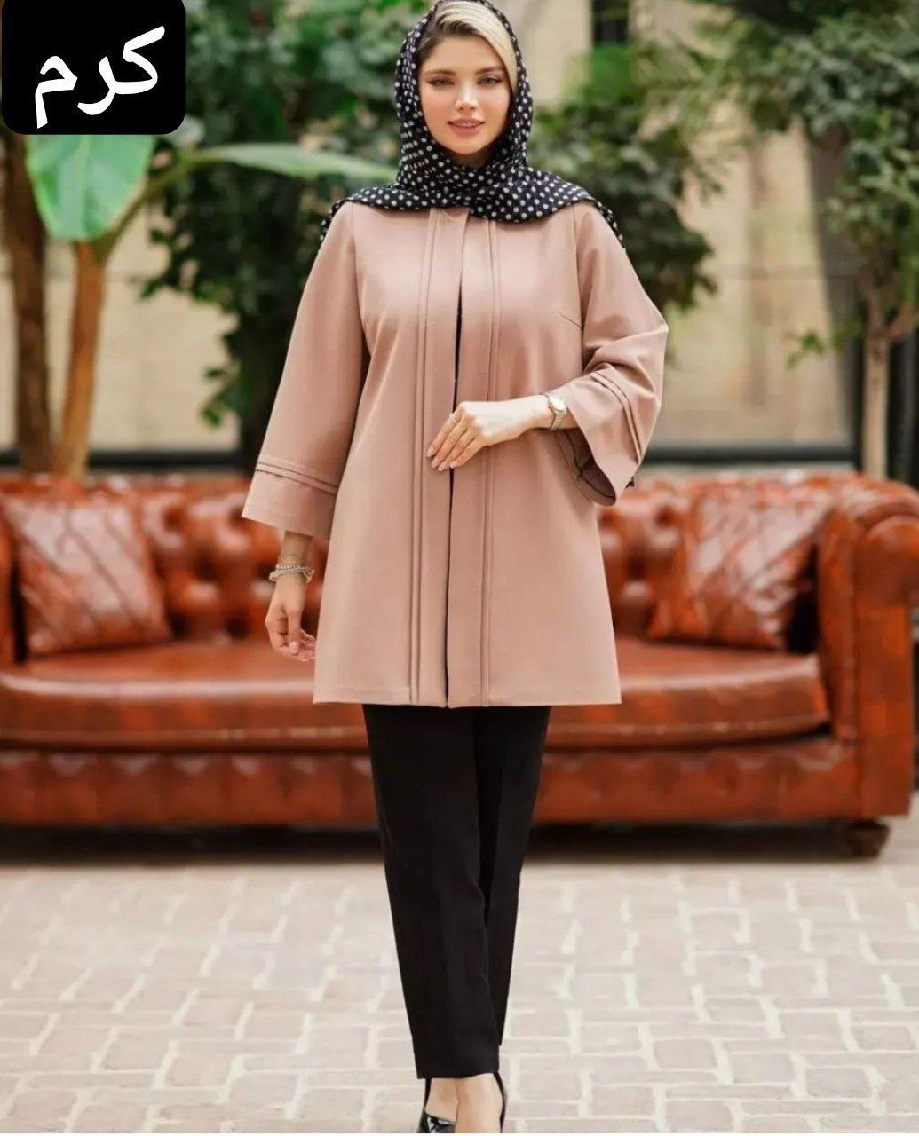 مانتو مجلسی زنانه مدل ماهور