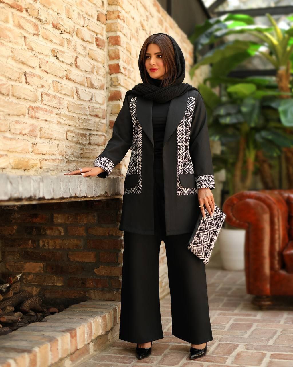 ست سه تیکه مجلسی زنانه مدل آوان