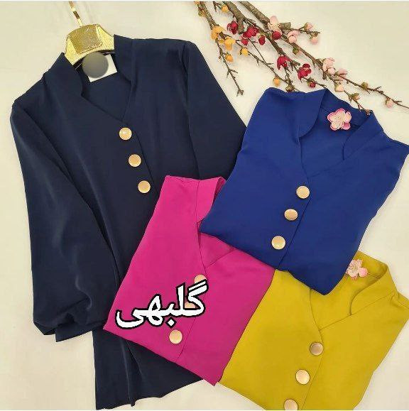 شومیز مجلسی زنانه مدل سه دکمه