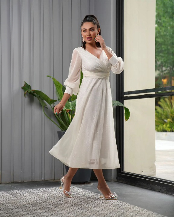 لباس مجلسی و شب ماکسی مدل ساره