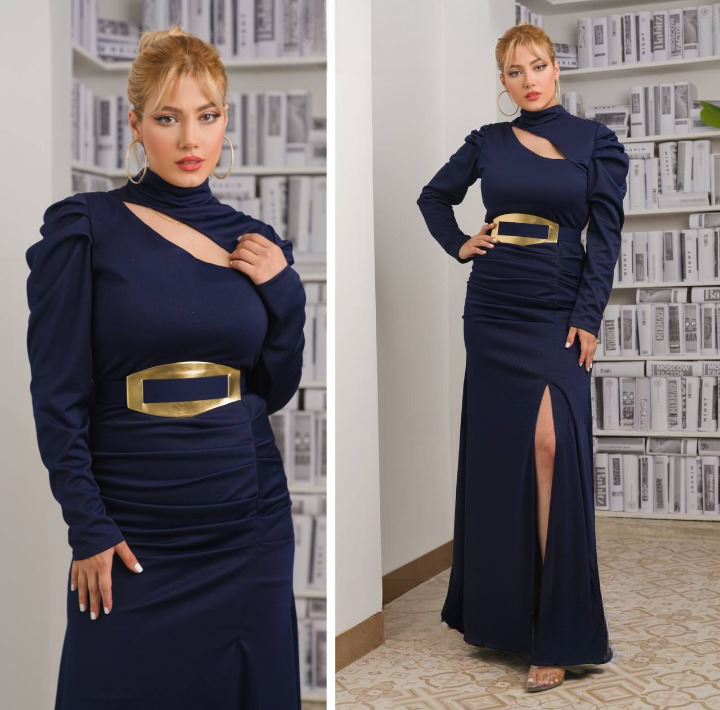 لباس مجلسی و شب ماکسی مدل ساچلی